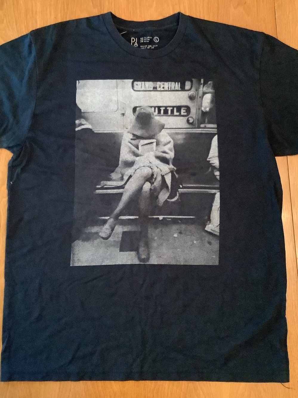 Unisex Grand Central Navy Tee